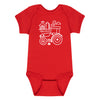 IH Tractor Line Art Infant One Piece