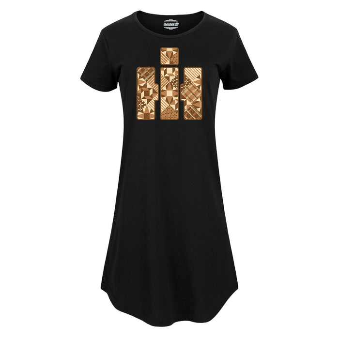 Patchwork Logo Womens Any Way Dress