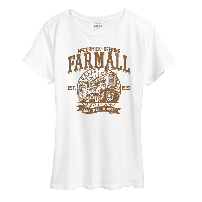 Farmall Collegiate Womens Short Sleeve Tee