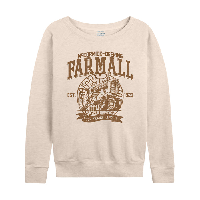 Farmall Collegiate Womens French Terry Pullover