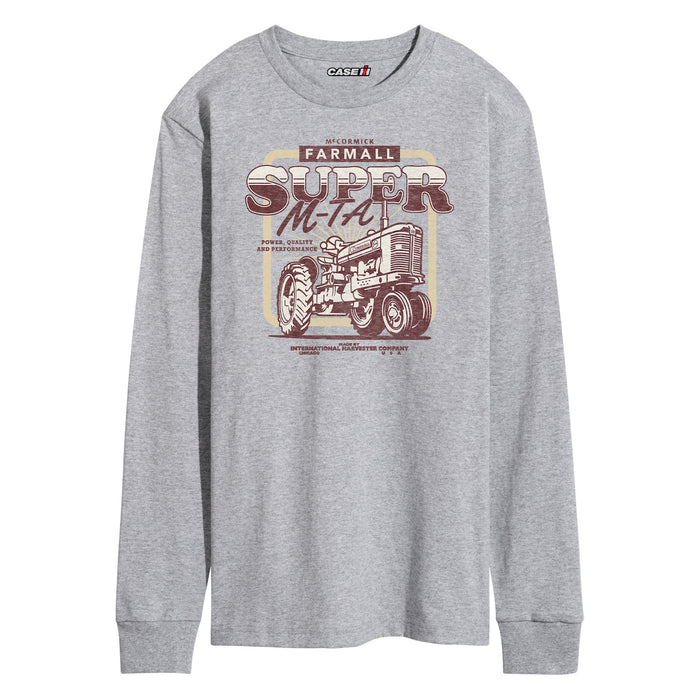 Farmall Super M-TA Mens Long Sleeve Tee