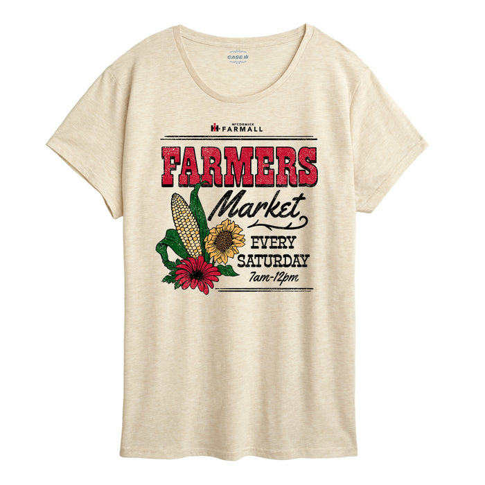 Farmers Market Womens Plus Short Sleeve Tee