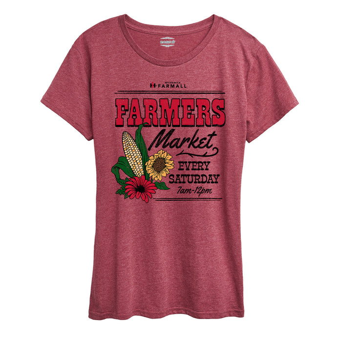 Farmers Market Womens Plus Short Sleeve Tee