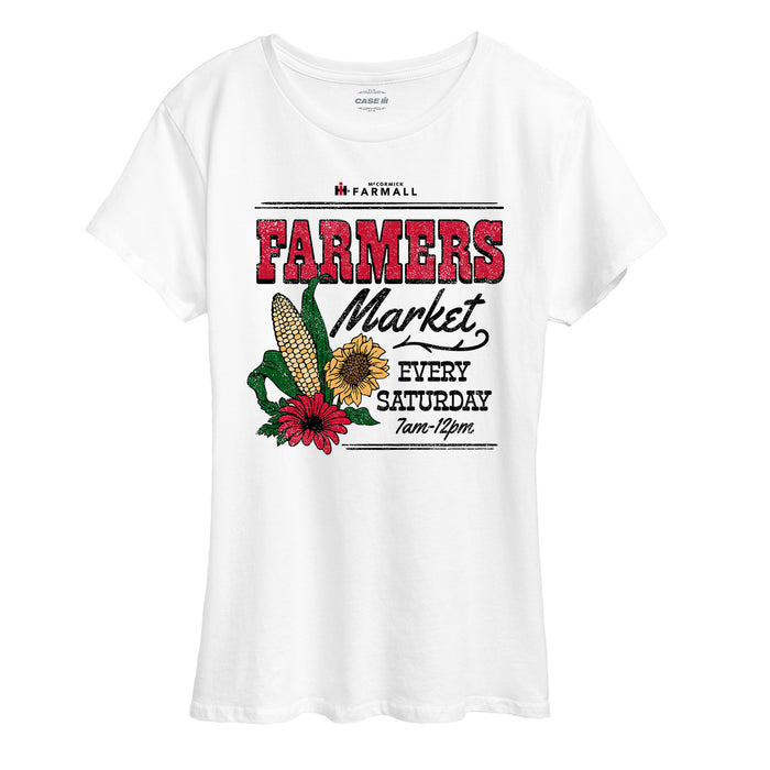 Farmers Market Womens Plus Short Sleeve Tee