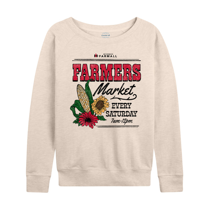 Farmers Market Womens French Terry Pullover