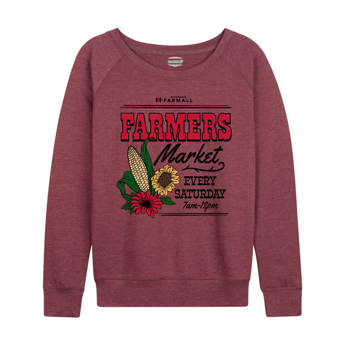 Farmers Market Womens French Terry Pullover