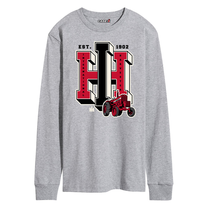 IH Varsity Patch Mens Long Sleeve Tee