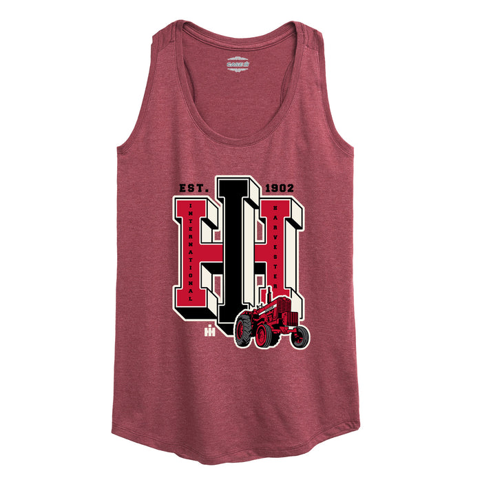 IH Varsity Patch Womens Racerback Tank