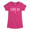 Case IH Scribble Logo Girls Short Sleeve Tee