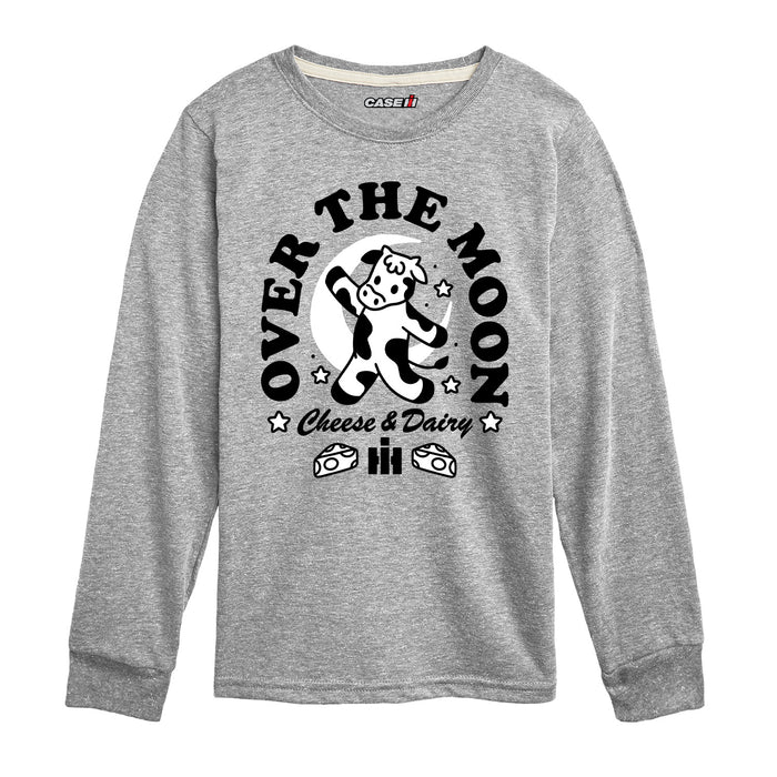 Over the Moon Cheese Dairy Boys Long Sleeve Tee