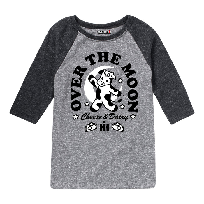 Over the Moon Cheese Dairy Boys Raglan