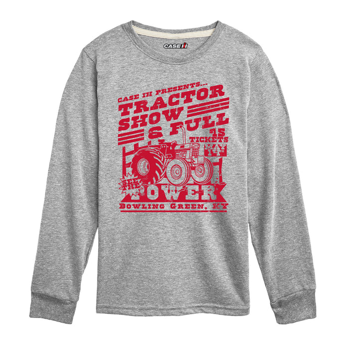 Tractor Pull Boys Long Sleeve Tee