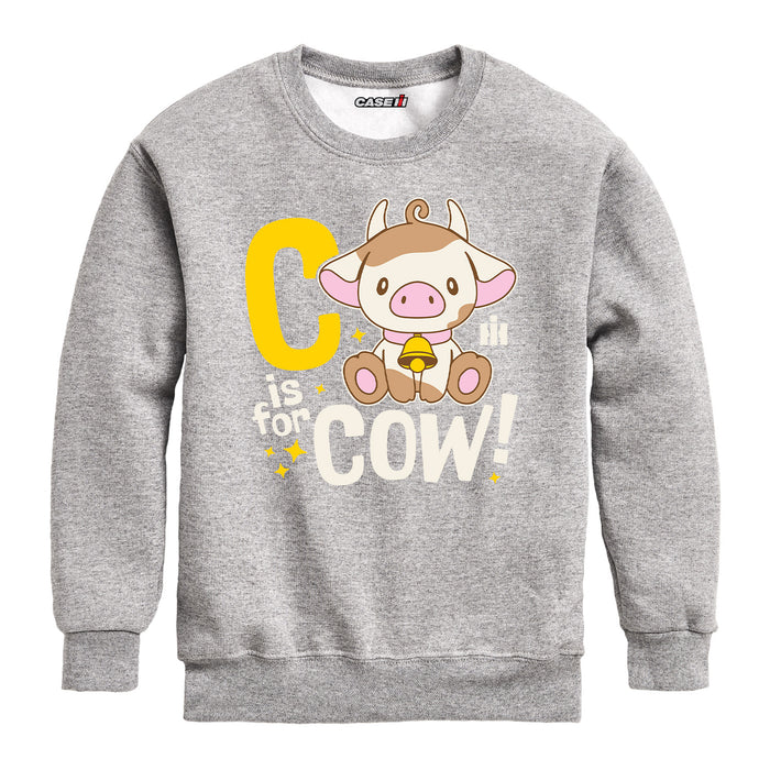 C Is For Cow Boys Crew Fleece