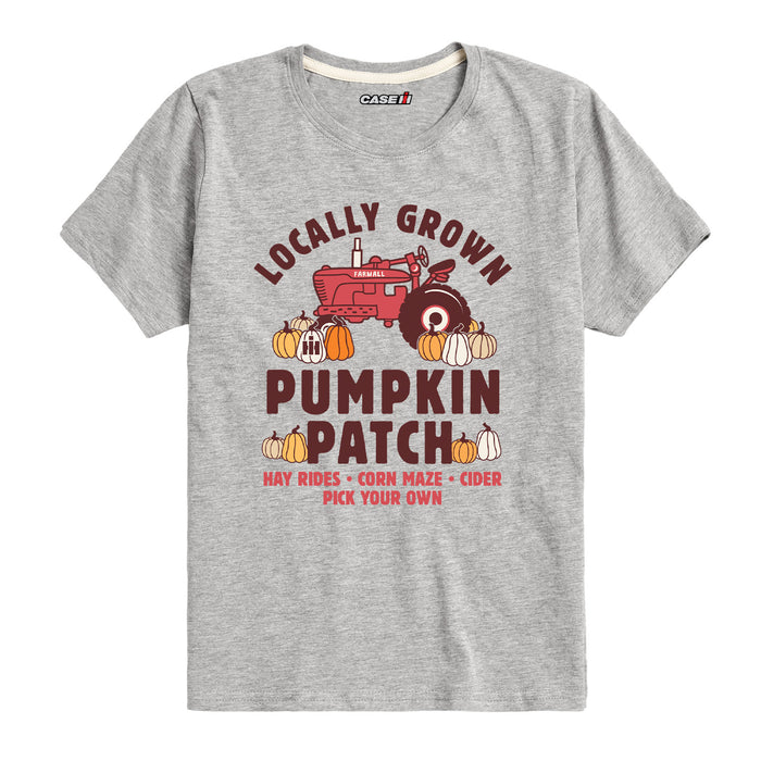 PUMPKIN PATCH FARMALL - Kids YOUTH SHORT SLEEVE TEE