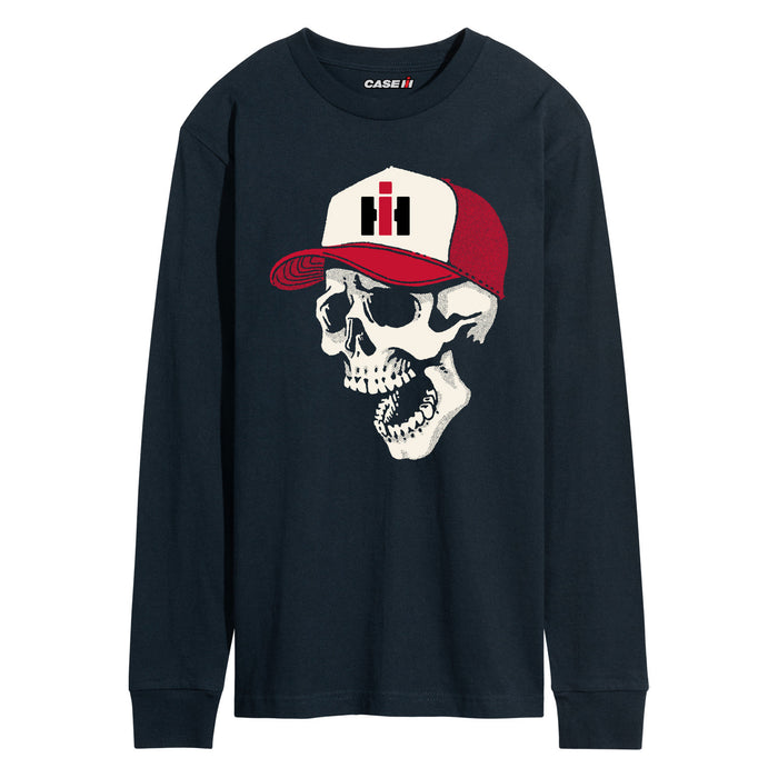 CNH Skull Hat Mens Long Sleeve Tee