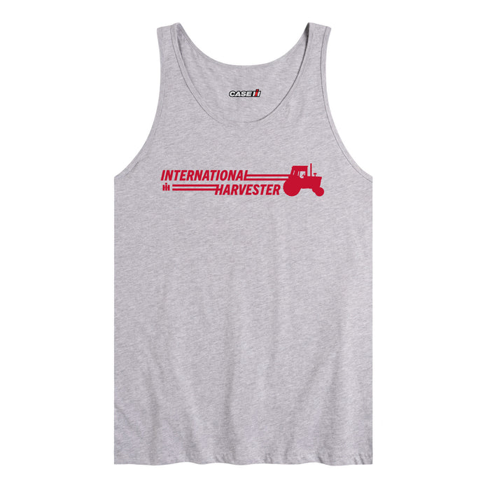 IH Tractor Horizontal Chest Hit Mens Tank Top
