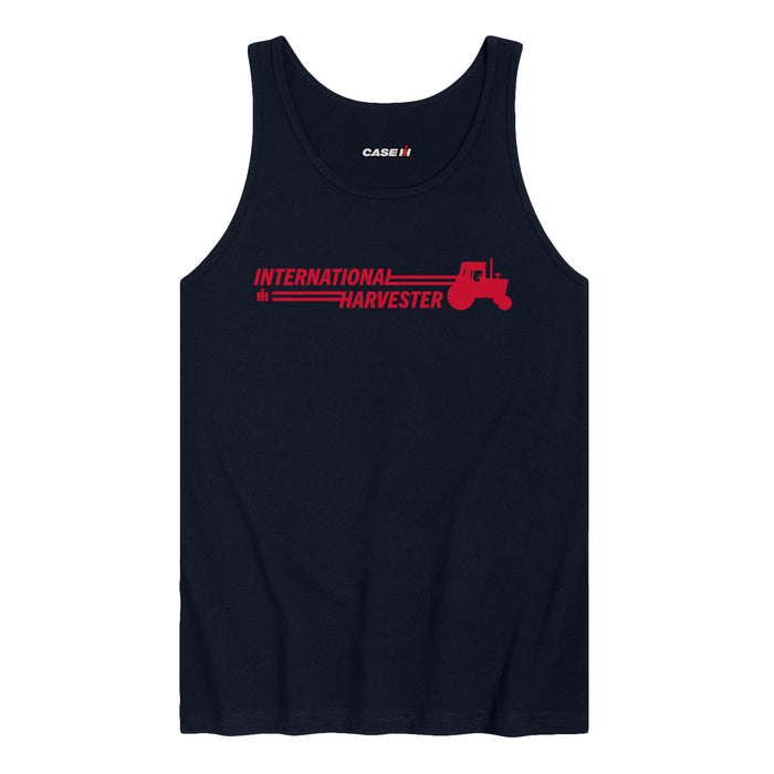 IH Tractor Horizontal Chest Hit Mens Tank Top