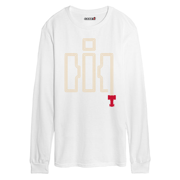 IH Tractor Tracks Mens Long Sleeve Tee