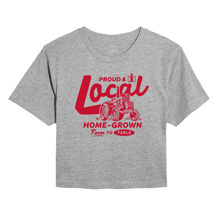 Proud And Local IH Juniors Cropped Short Sleeve Tee