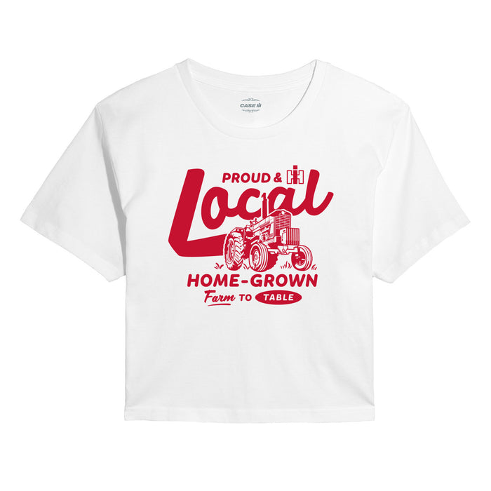 Proud And Local IH Juniors Cropped Short Sleeve Tee