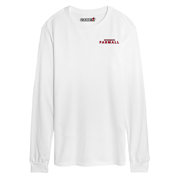 Case IH - Crops Green Tractors Red - Men's Long Sleeve Tee