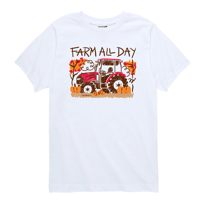 Case IH - Farm All Day Tractor - Toddler Short Sleeve Tee