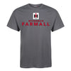IH SQUARE LOGO MCCORMICK FARMALL STACK Men's Short Sleeve T-Shirt