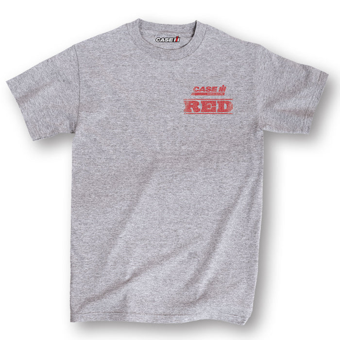 Red Case Back & Crest Men's Short Sleeve T-Shirt