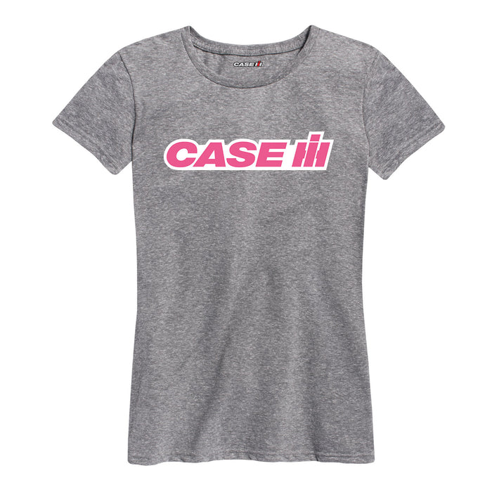 Pink Camo Case Ladies Short Sleeve Classic Fit Tee