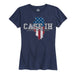 Case Ih Country Patriotic Il Ladies Short Sleeve Classic Fit Tee