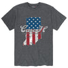 Case IH Country Patriotic In Mens Short Sleeve Tee