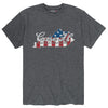 Case IH Country Patriotic Ky Mens Short Sleeve Tee