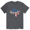 Case IH Country Patriotic Tx Mens Short Sleeve Tee