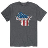 Case IH Country Patriotic Wi Mens Short Sleeve Tee