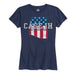 Case Ih Country Patriotic - Az Ladies Short Sleeve Classic Fit Tee