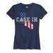 Case Ih Country Patriotic - Ca Ladies Short Sleeve Classic Fit Tee