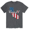 Case IH Country Patriotic Ca Mens Short Sleeve Tee