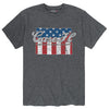 Case IH Country Patriotic Co Mens Short Sleeve Tee