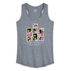 IH Floral Logo Womens Racerback Tank