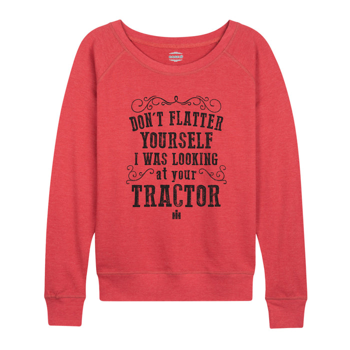 Don'T Flatter Yourself Womens French Terry Pullover