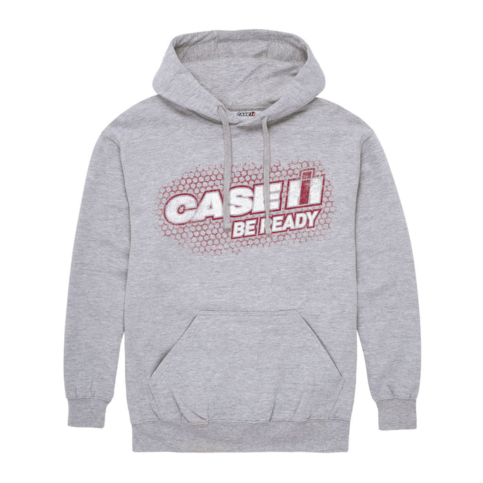 Case IH Be Ready for Red Men's Pullover Hoodie