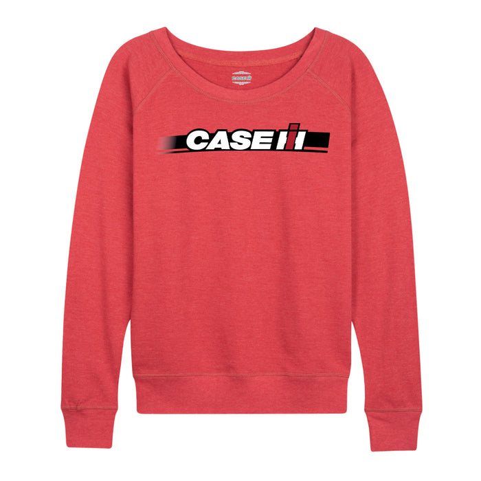Case IH Swoosh Womens French Terry Pullover