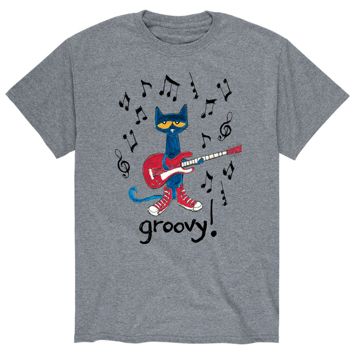 Guitar Groovy Men's Short Sleeve T-Shirt