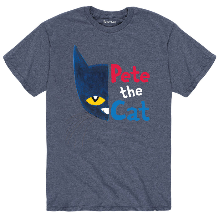 Pete the Cat™ Half Face Men's Short Sleeve T-Shirt