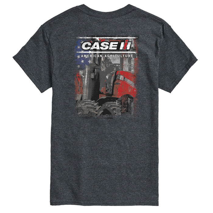 Case IH American Flag Mens Big & Tall T-shirt
