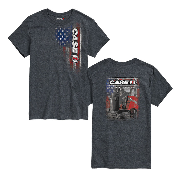 Case IH American Flag Mens Big & Tall T-shirt