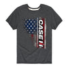 Case IH American Flag Kids Short Sleeve Tee