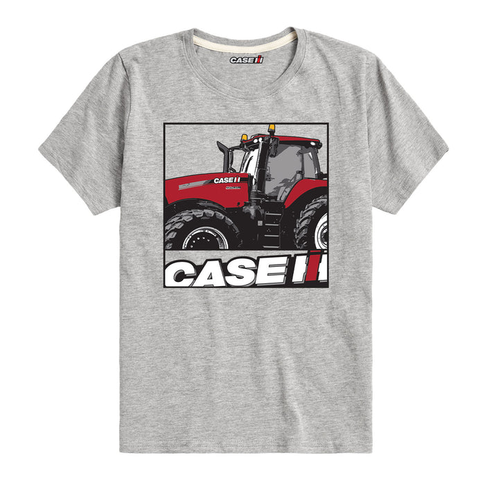 CaseIH Logo Stripe Boys Short Sleeve Tee