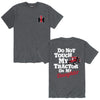 Do Not Touch My Tractor Mens Short Sleeve Tee