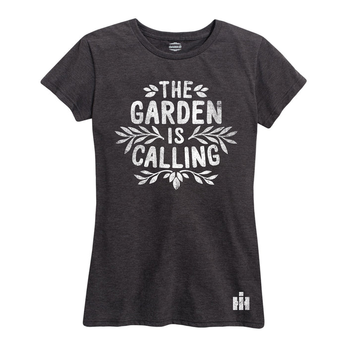 The Garden Is Calling Ladies Short Sleeve Classic Fit Tee